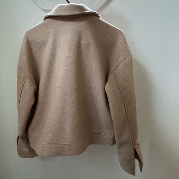 ♥️ NWT H&M Wool Blend Boxy Coat - Picture 3 of 4